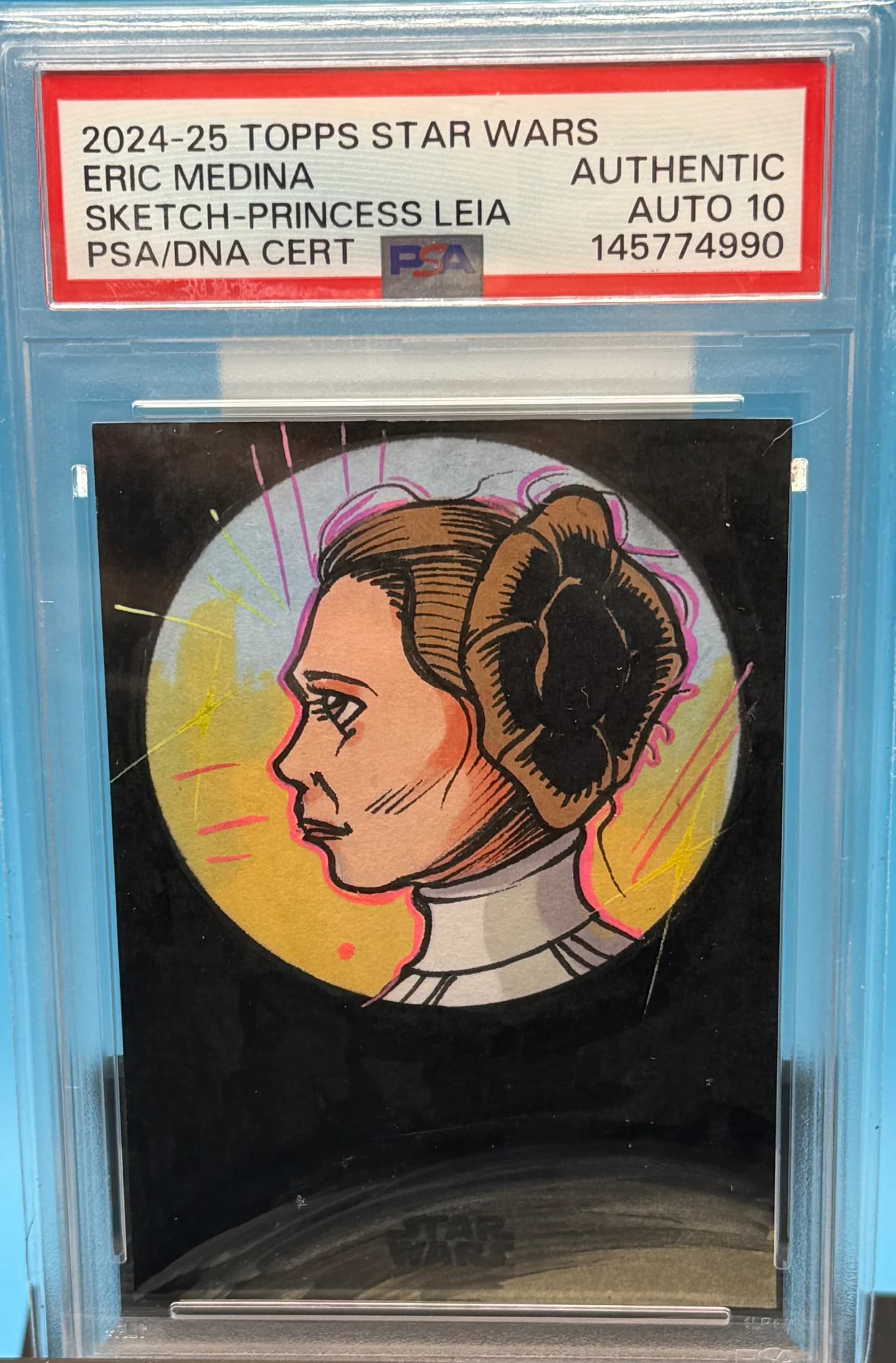 Front of Princess Leia